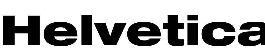 Helvetica Neue LT Pro 93 Black Extended Fuente Descargar Gratis